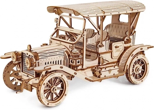 RoboTime puzzle en bois 3D voiture historique