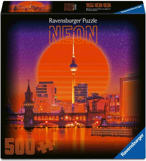 Collection néon Ravensburger : Berlin – puzzle 500 pièces