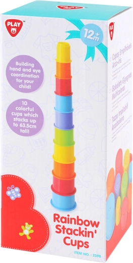 Gobelets empilables PLAYGO - 10 pièces
