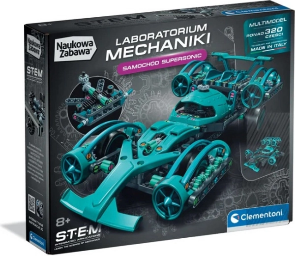 Laboratoire de mécanique – voiture de course Supersonic