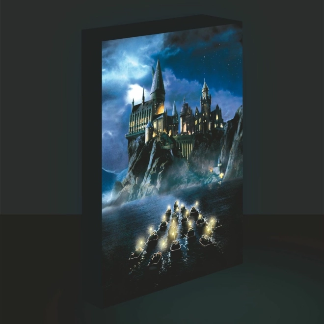 Image LED Harry Potter - Poudlard 30x40 cm