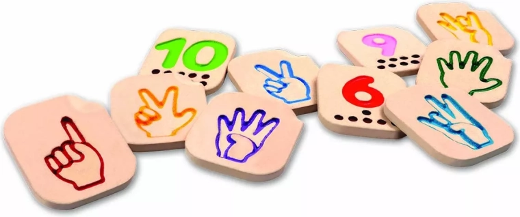 PlanToys alphabet digital – chiffres 1–10