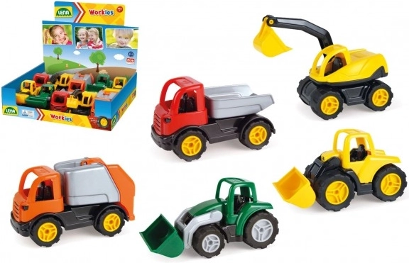Auto Workies jouets en plastique assortiment - 1 pièce