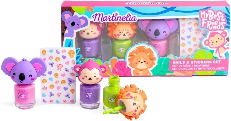Kit de manucure avec autocollants My Best Friends