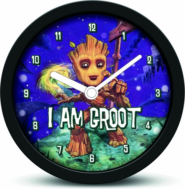 Horloge de table Les Gardiens de la Galaxie avec réveil