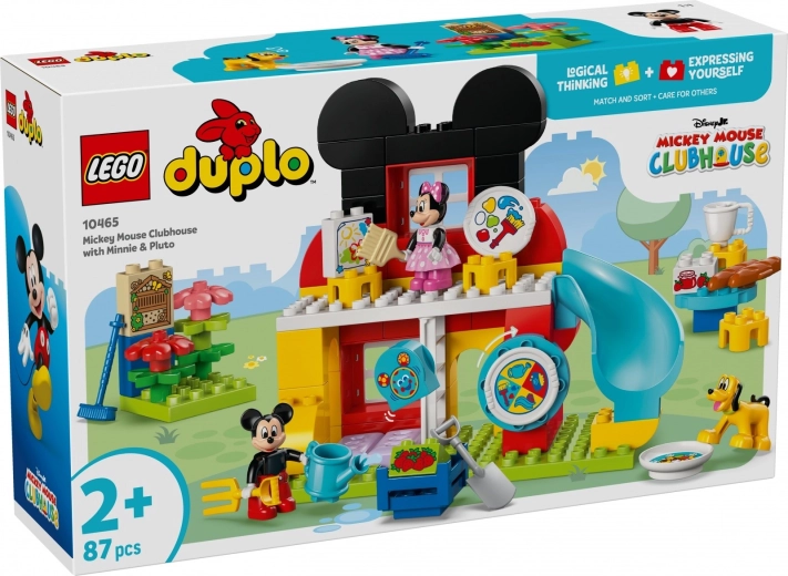 LEGO DUPLO Disney La maison-club de Mickey Mouse avec Minnie et Pluto