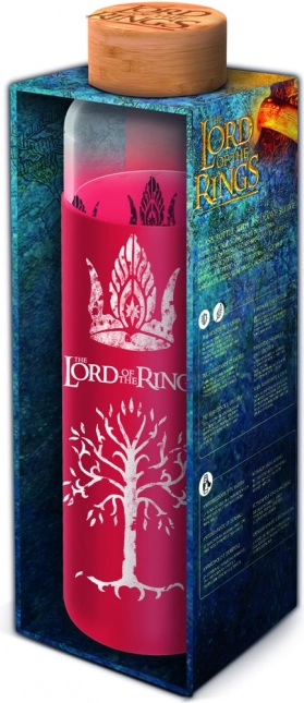Bouteille en verre avec housse 585 ml, Le Seigneur des Anneaux