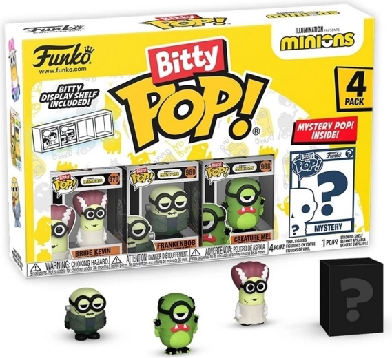 Funko Bitty POP! Mimoni – Frankenbob (pack de 4 pcs)