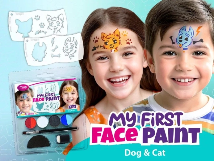 My First FacePaint peinture pour le visage chien et chat