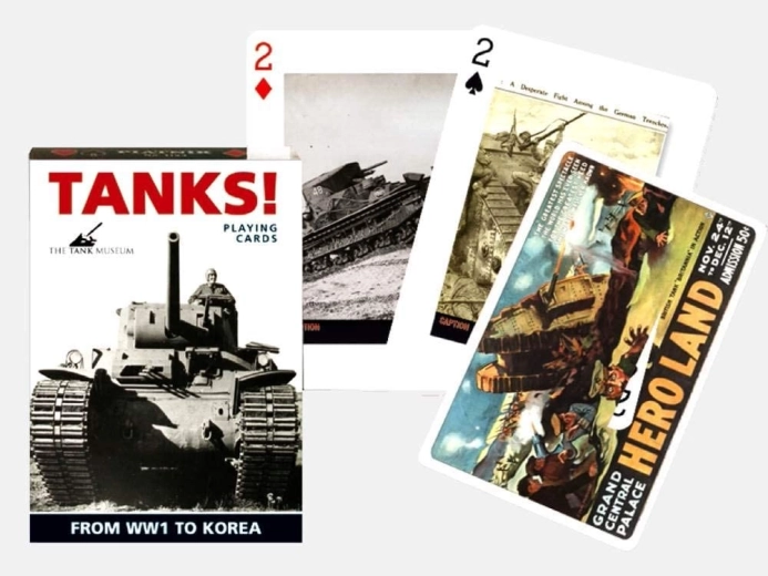 Jeu de cartes Piatnik Tanks