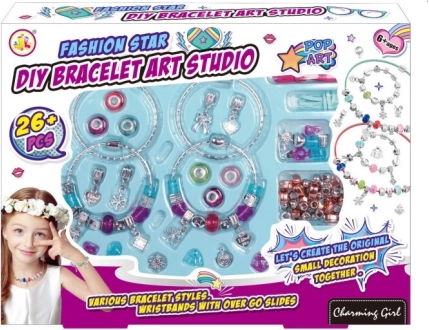 Kit créatif pour fabriquer des bracelets