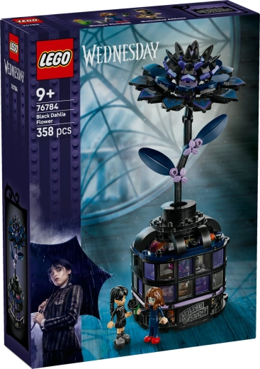 LEGO® Wednesday 76784 dahlia noire
