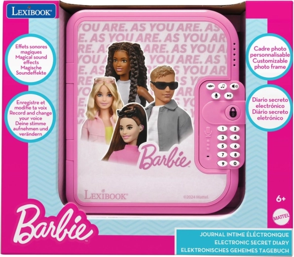 Journal secret électronique BARBIE par Lexibook