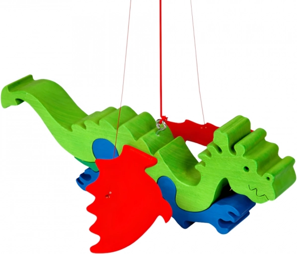 Fauna dragon volant en bois à suspendre