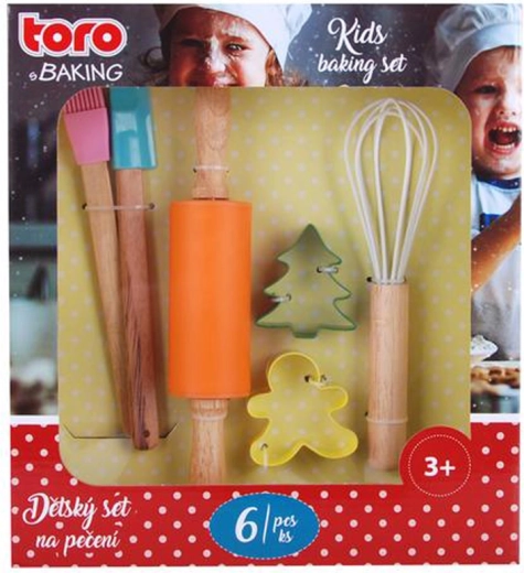 Set de pâtisserie pour enfants TORO, 6 pcs