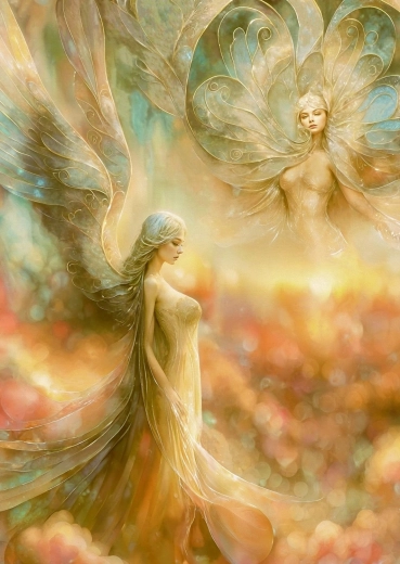 Puzzle Enjoy Anges de lumière 1000 pièces