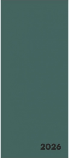 Agenda hebdomadaire 2026 Verde verte