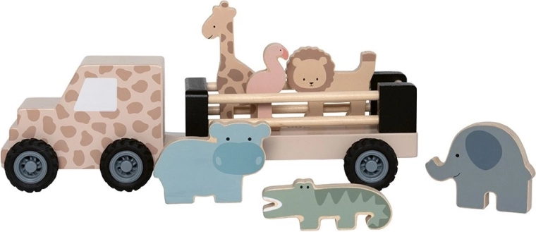 Camion safari Jabadabado avec animaux