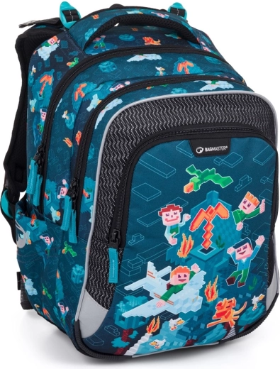 Bagmaster LUMI 24 E sac à dos scolaire – monde cubique