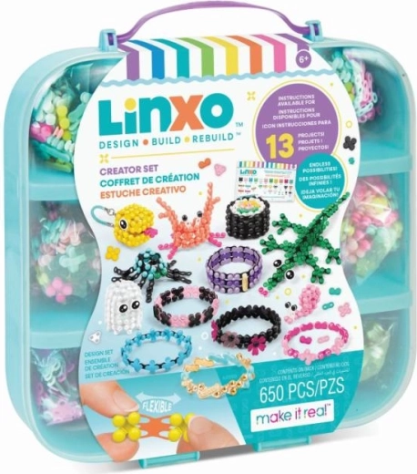 LinXo kit de construction créatif avec système de rangement