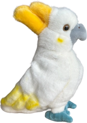 Cacatoès en peluche 25 cm