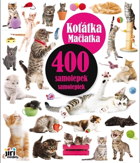 400 autocollants Chatons