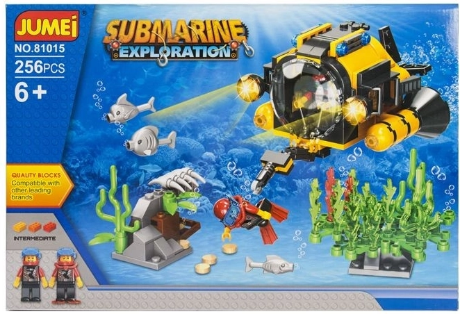 Jumei exploration sous-marine – kit de construction 256 pièces - 1 pièce