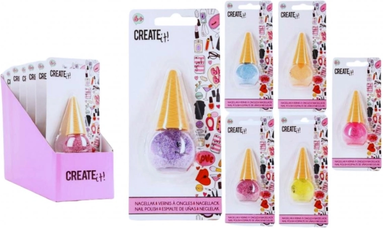 Vernis à ongles Create it en forme de glace - 1 pièce
