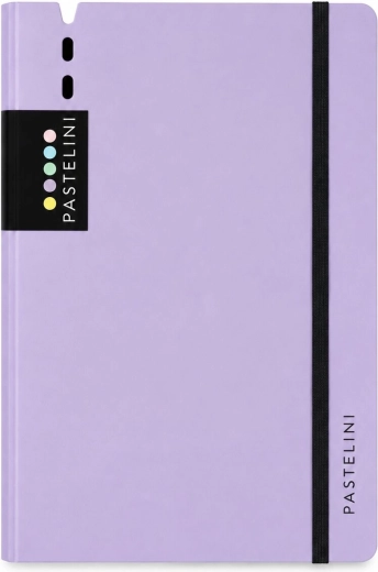 Bloc karis Pastelini A5 en matériau en mousse violet