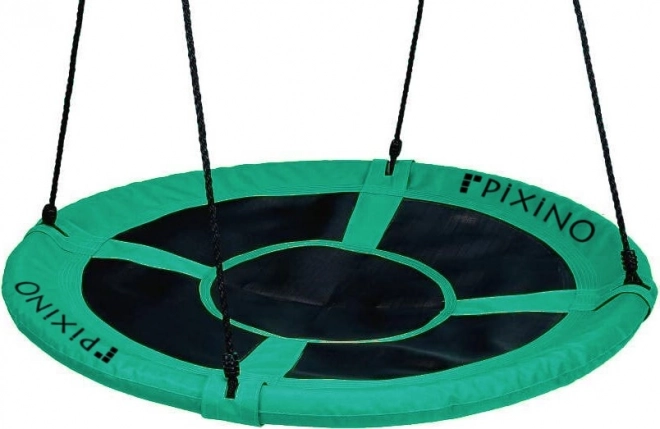 Cercle de balançoire nid de cigogne Vert 110cm