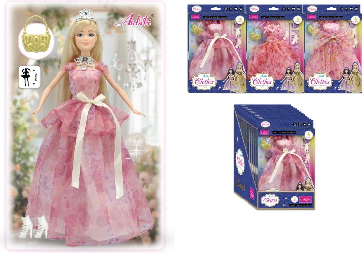 Robe élégante pour poupées 30 cm – plusieurs modèles