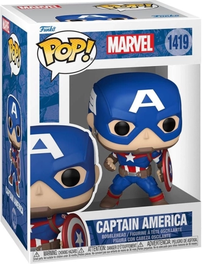 Funko Pop! Marvel nouveau classique Captain America #1419 - 1 kus