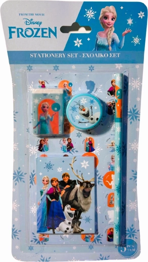Set scolaire Frozen – La Reine des neiges en cinq pièces