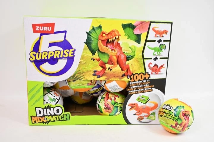 ZURU 5 Surprise Dino Mix and Match boule surprise