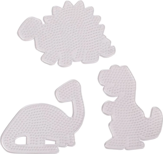 Playbox plaques pour perles à repasser 3 pcs – dino