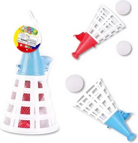 Jeu attrape-balle – set avec lanceur et balles