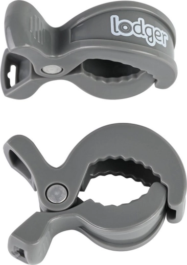 Lodger clips pour lange Swaddle Clip Carbon (2 pcs)