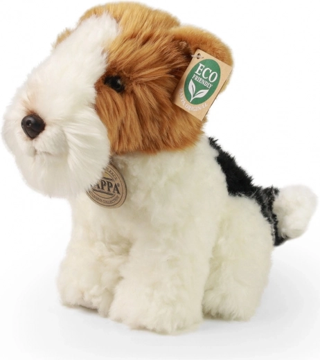 Chien en peluche Fox-terrier 20 cm écologique