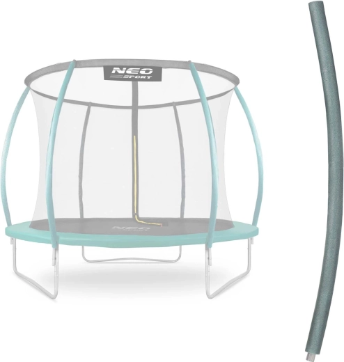 Neo-Sport partie supérieure de poteau pour trampoline type C 8–14 ft verte