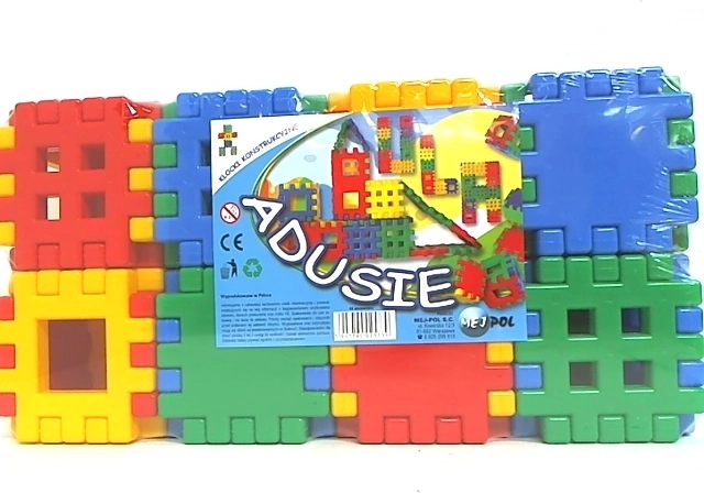 Adusie blocs de construction gonflables souples 48 pièces
