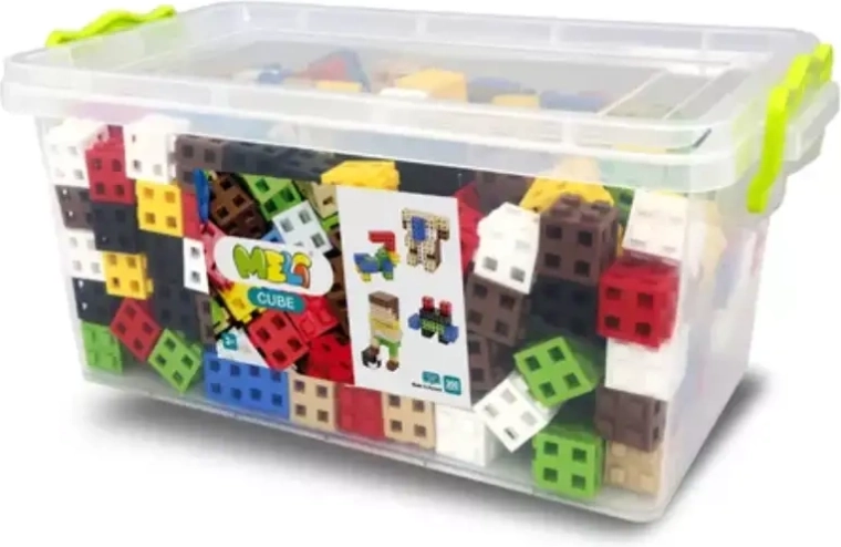Meli Cube Edu 300 – grand set de blocs de construction