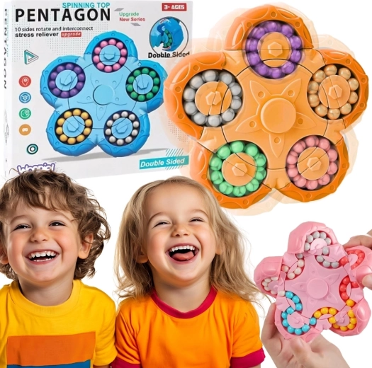 Casse-tête logique rotatif antistress double face Woopie