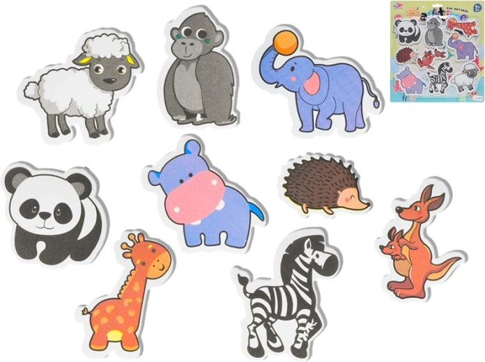 Animaux en mousse pour le bain – set de motifs marins, 9 pcs
