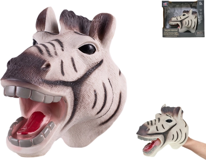 Marionnette zèbre 18 cm