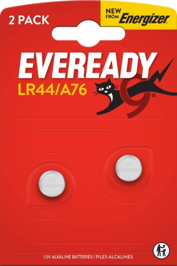 Pile bouton Energizer Eveready LR44 (A76) 1,5 V