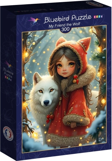 Puzzle Bluebird « mon ami le loup » 300 pièces