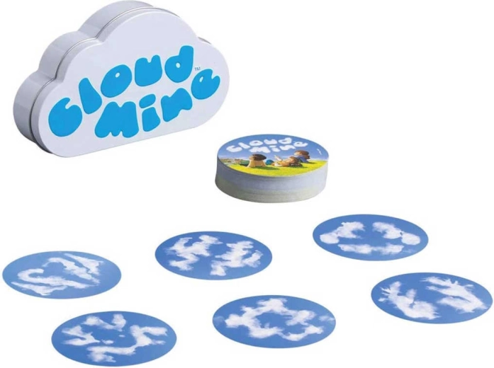 Piatnik Cloud mine jeu de société dans une boîte en métal