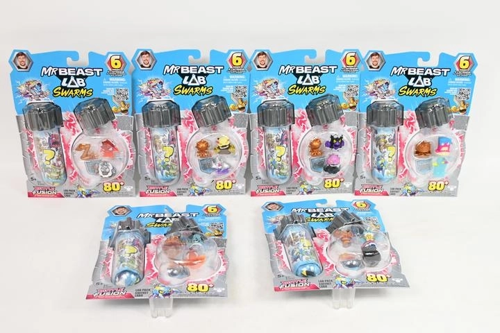 Cobi MrBeast Lab Swarms série 4 multipack de collection (6 paquets)
