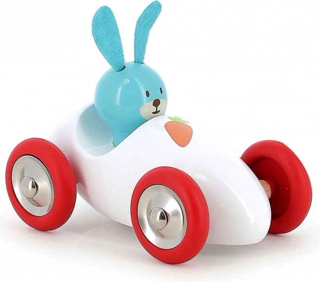 Voiture de course Lapin Vilac