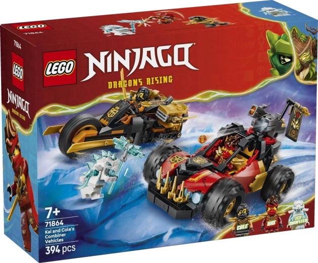 Véhicules combinés de Kai et Cole LEGO NINJAGO